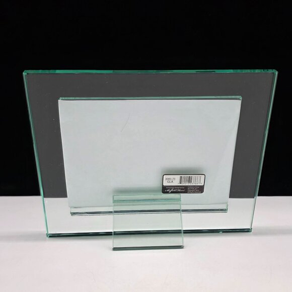 All Glass Picture Photo Frame Easel Back 7x5" - Picture 3 of 10